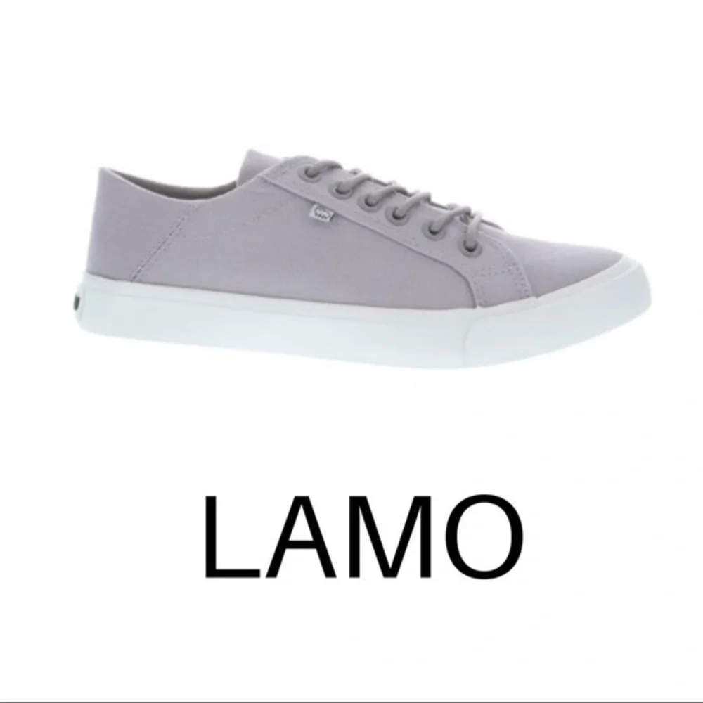 LAMO Gray Lyla canvas Sneakers